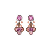 Orecchini Ayala Bar Donna Rose Embrace in Lega metallica Cristallo R2228 - R2228